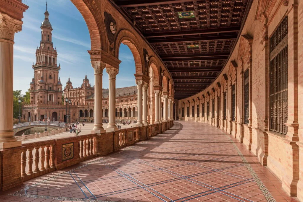 Spanish Square in Sevilla, Spain