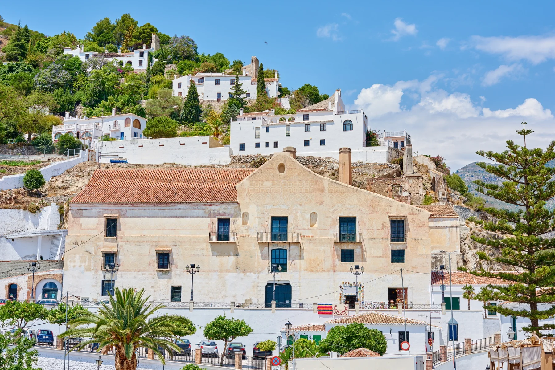 The beautiful old city of Frigiliana, Andalusia, Spain